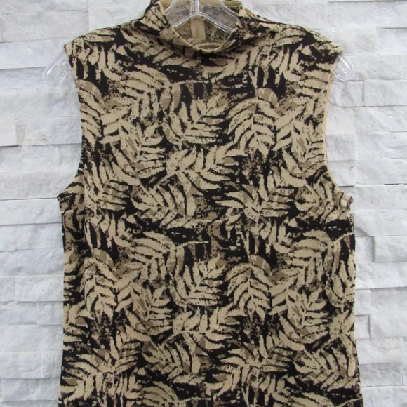 Stunning 2 pc Set St John Camel Santana Knit Blazer & Tank - 2/S (fits more M) - Picture 6 of 8